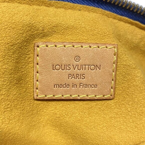 Auth LOUIS VUITTON Baggy GM M95048 Blue Monogram Denim - SR0016 Shoulder Bag - Picture 7 of 16